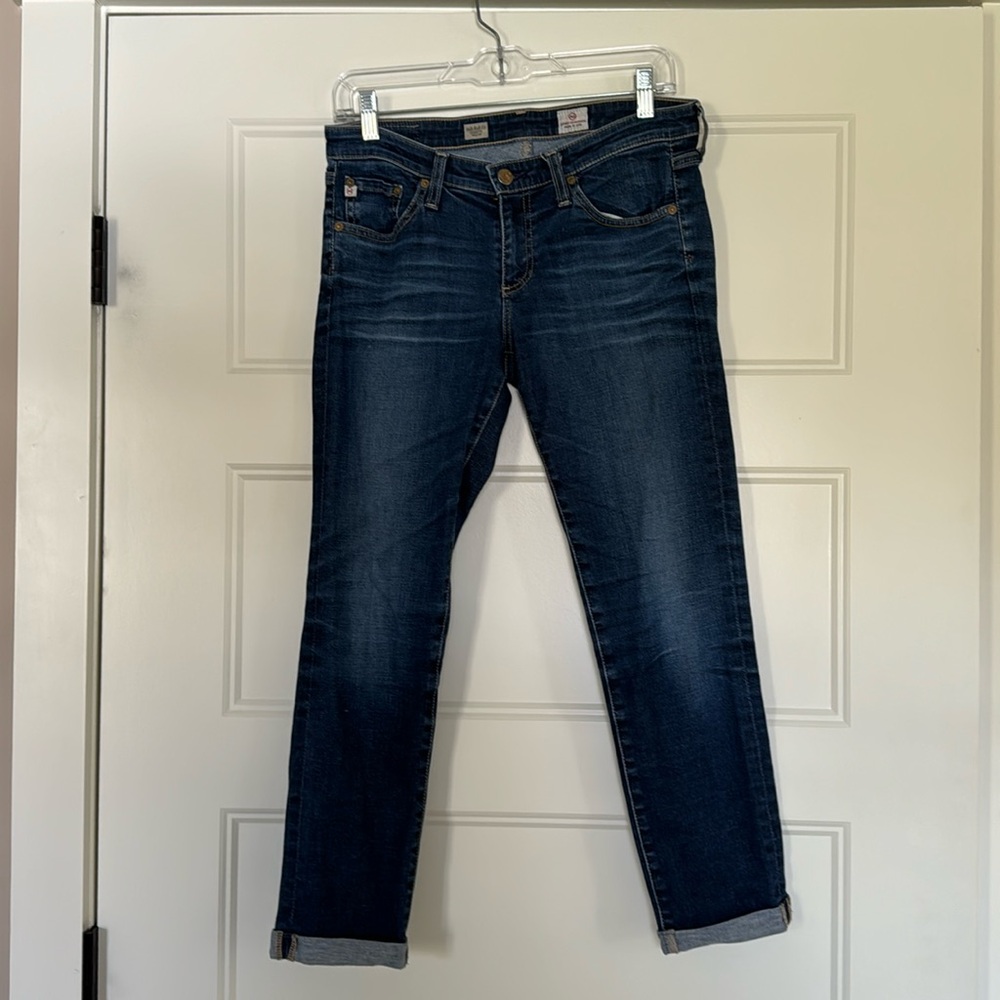 AG Adriano Goldschmied Stilt Roll-Up Cigarette Jeans 29